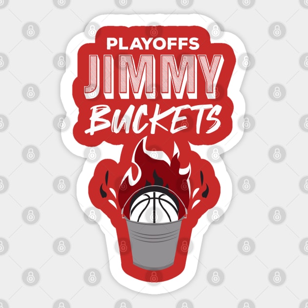 Playoffs Jimmy Buckets Sticker by HCreatives